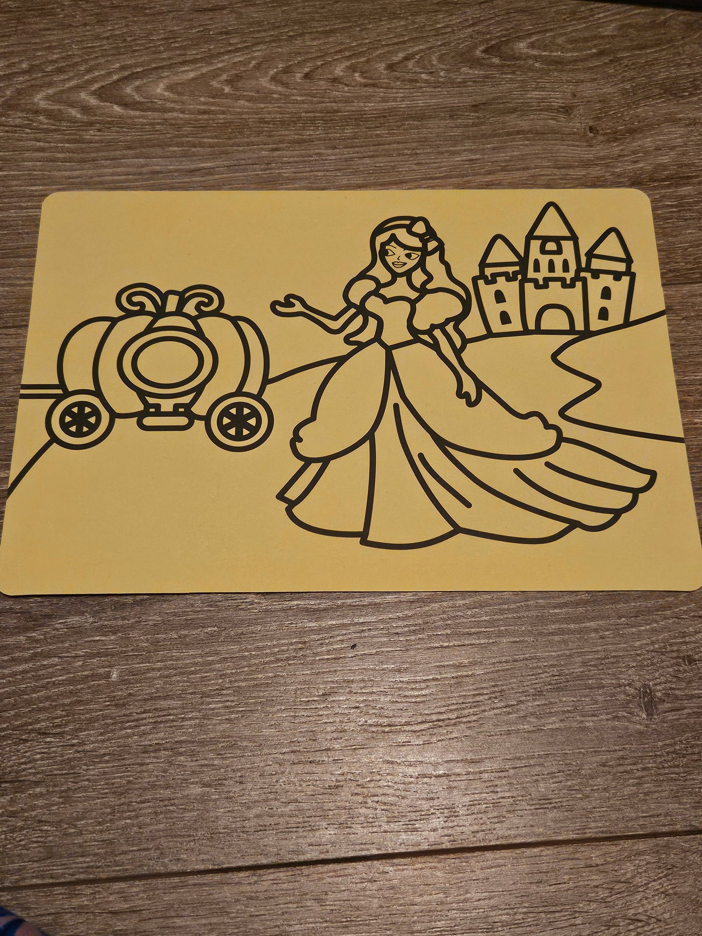 A4 Disney Sand Art picture Only