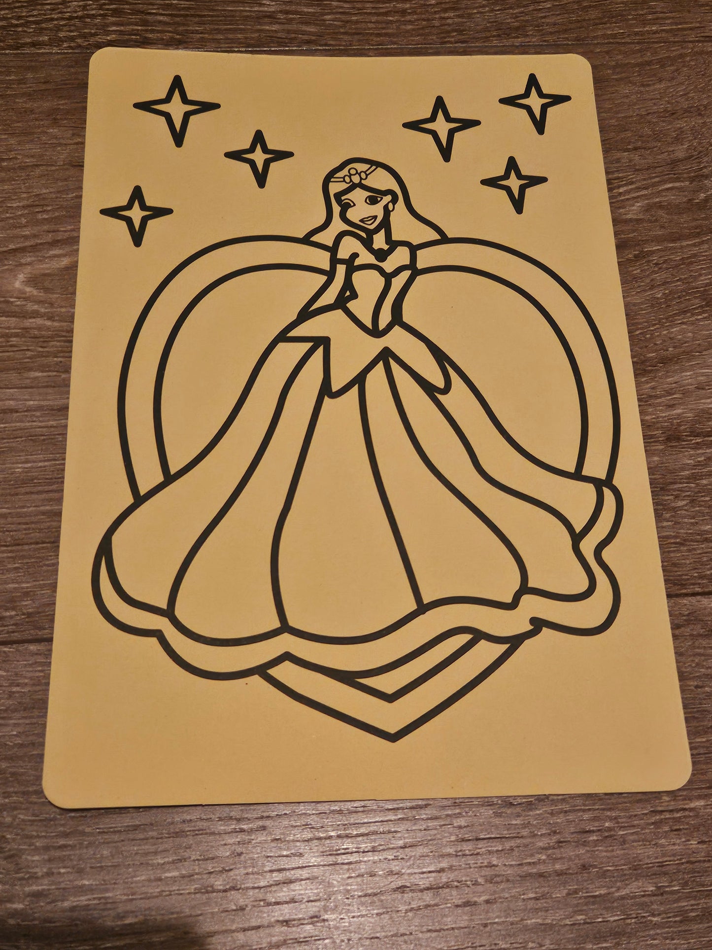 A4 Disney Sand Art picture Only